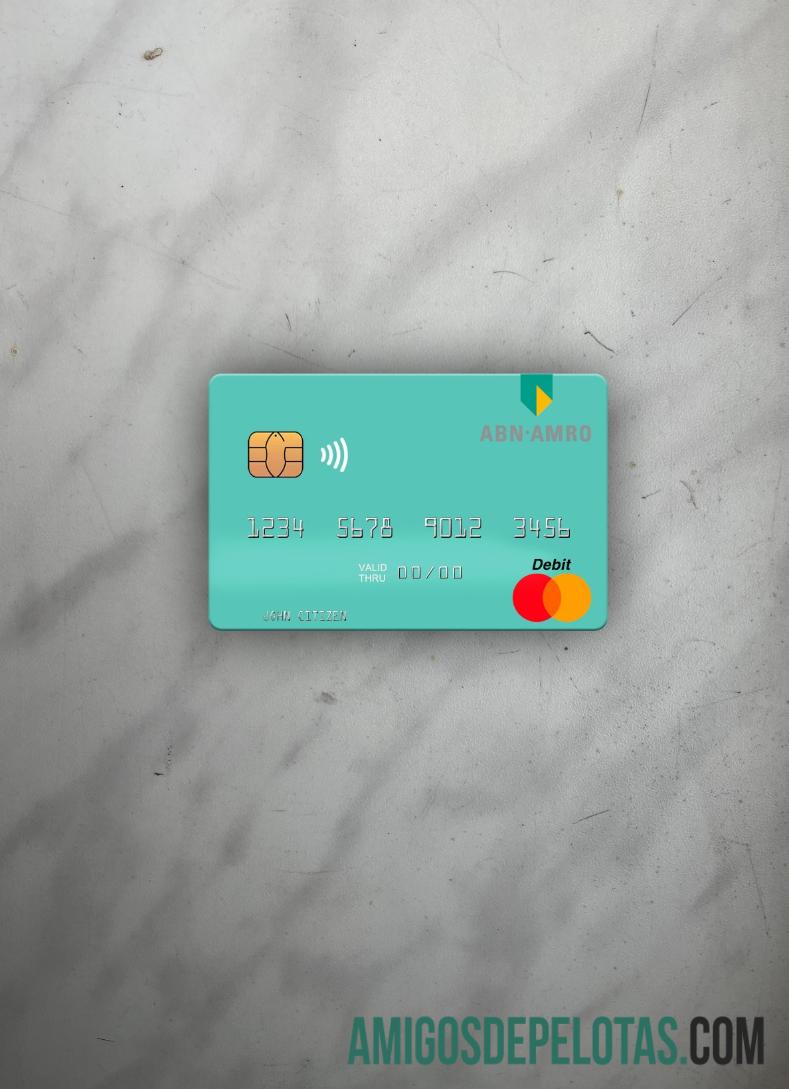 Holanda ABN AMRO Bank Mastercard Photolook Front amostra